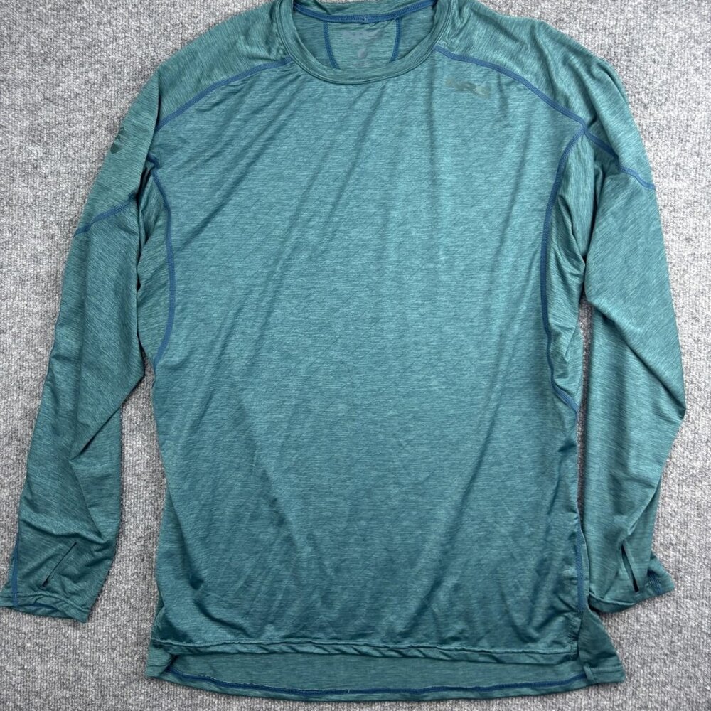 NRS Shirt Mens Medium Long Sleeve UPF 30+ Performance Recycled Polyester Outdoor